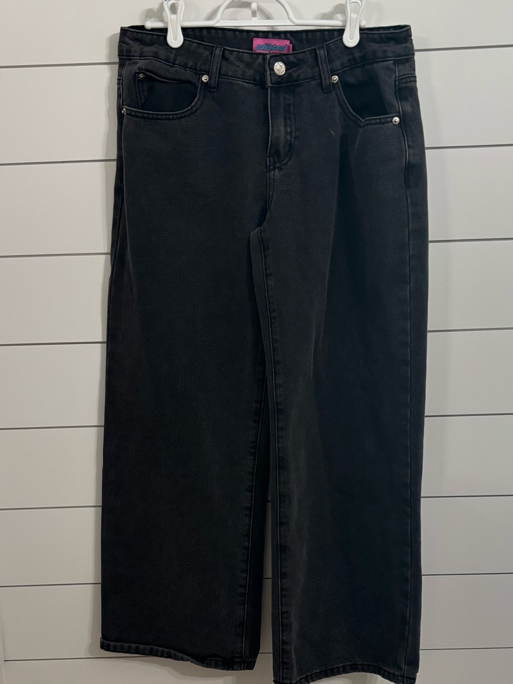 Women’s Black Wide-Leg Jeans — Flare & Wide Leg